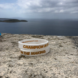 Champion In The Making wristband (included in this 4 pack)